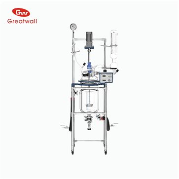 實驗室雙層玻璃反應釜