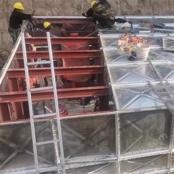 吐魯番地埋式bdf水箱泵一體化消防給水泵站