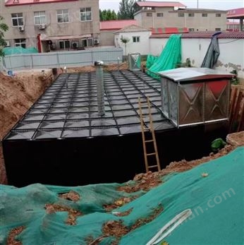 吐魯番地埋式bdf水箱泵一體化消防給水泵站