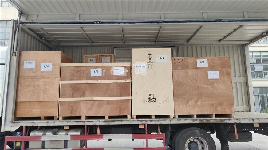 上海天阖机械完成英国订单发货 制药设备启运欧洲市场