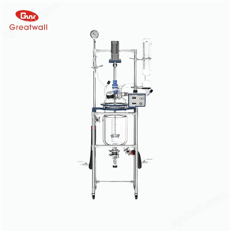 實驗室雙層玻璃反應釜