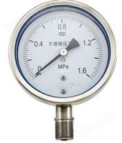 不銹鋼耐震壓力表
