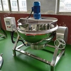 不銹鋼電加熱夾層鍋牛肉湯快速預(yù)煮鍋 結(jié)實(shí)耐用鹵煮鍋高壓粽子蒸煮鍋操作簡單