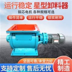 電廠煤渣卸料系統(tǒng)星型卸料器用途放料閥
