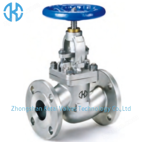 Stainless steel industrial grade flange globe valve