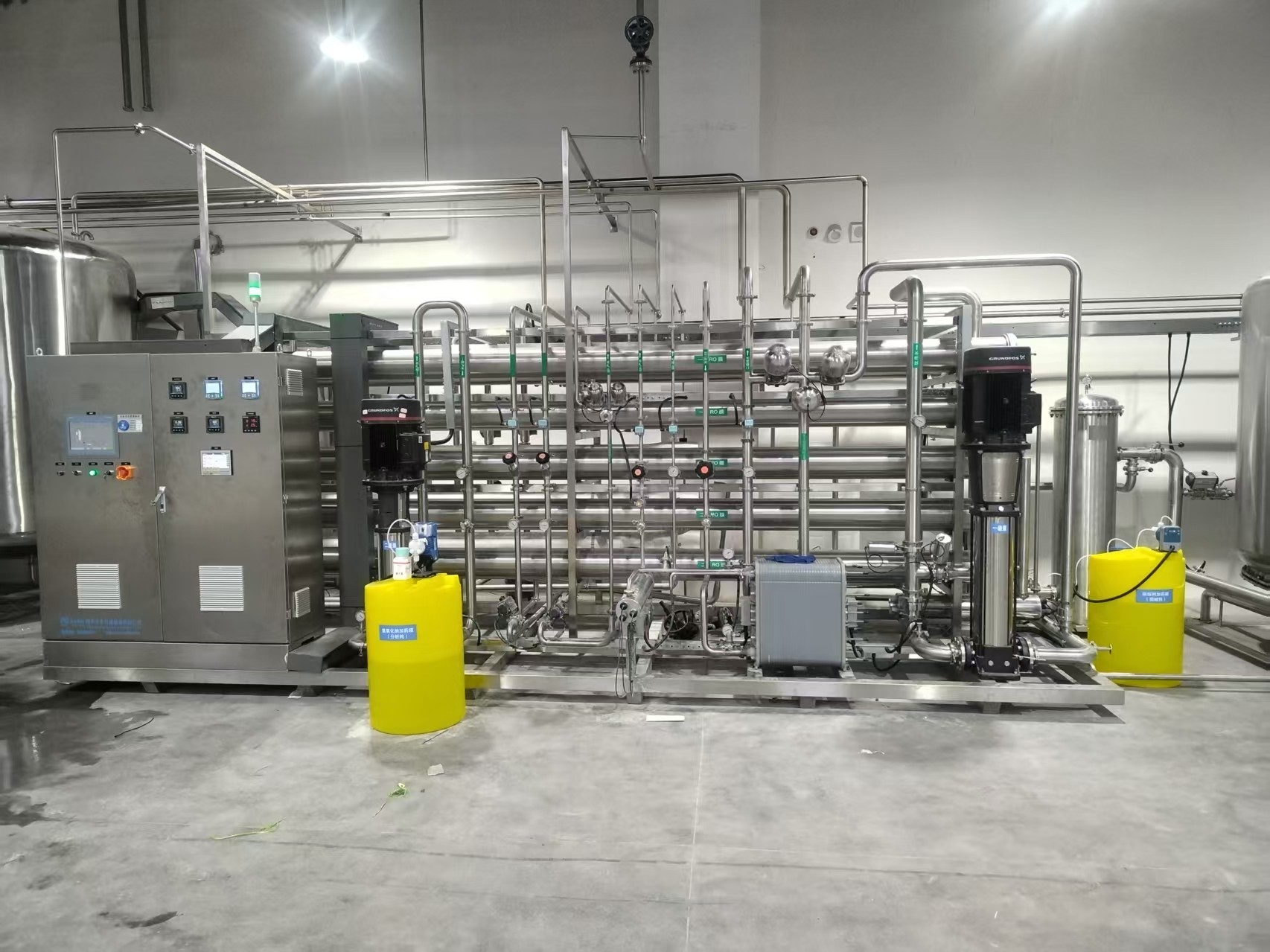 蘇州客戶(hù),純化水設(shè)備驗(yàn)收成功!!!