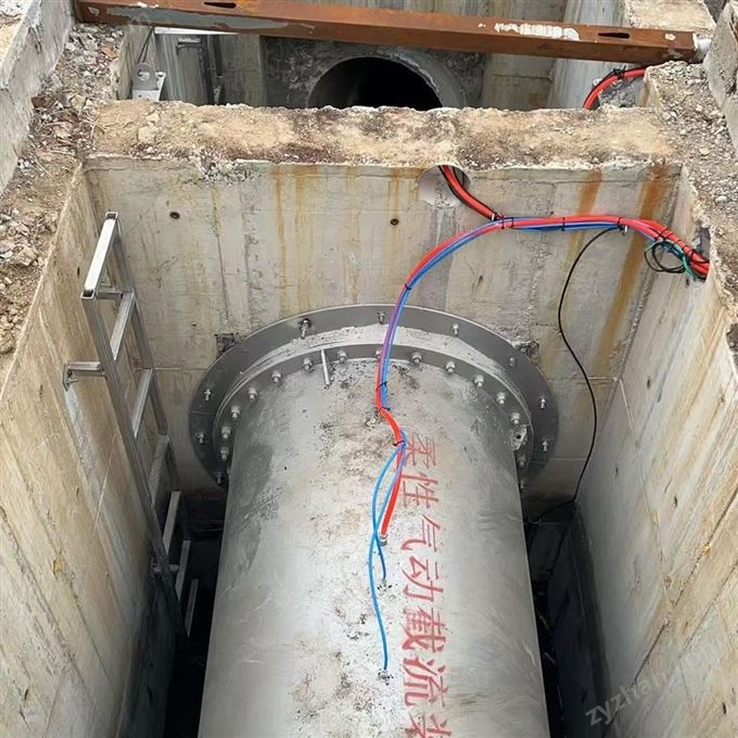 柔性截流設備臨沂安裝現場